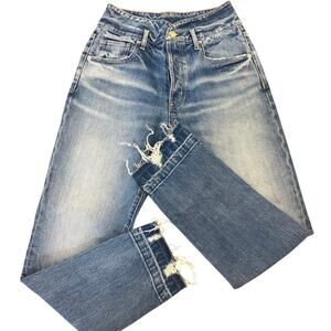 AXIS | JEANS 646 Hi Rise Raw Hem- Size 26 - New